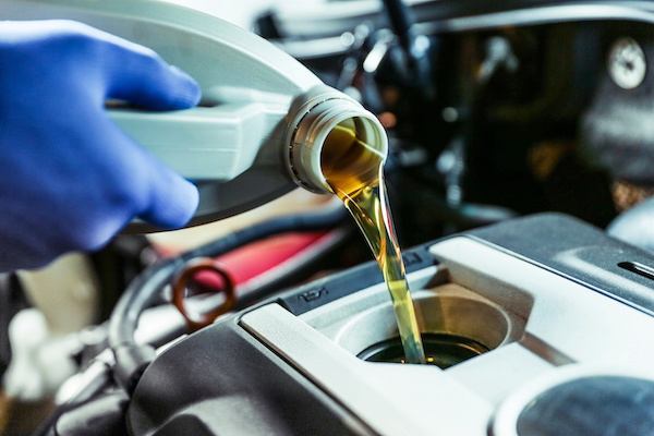 High-Mileage Oil Change